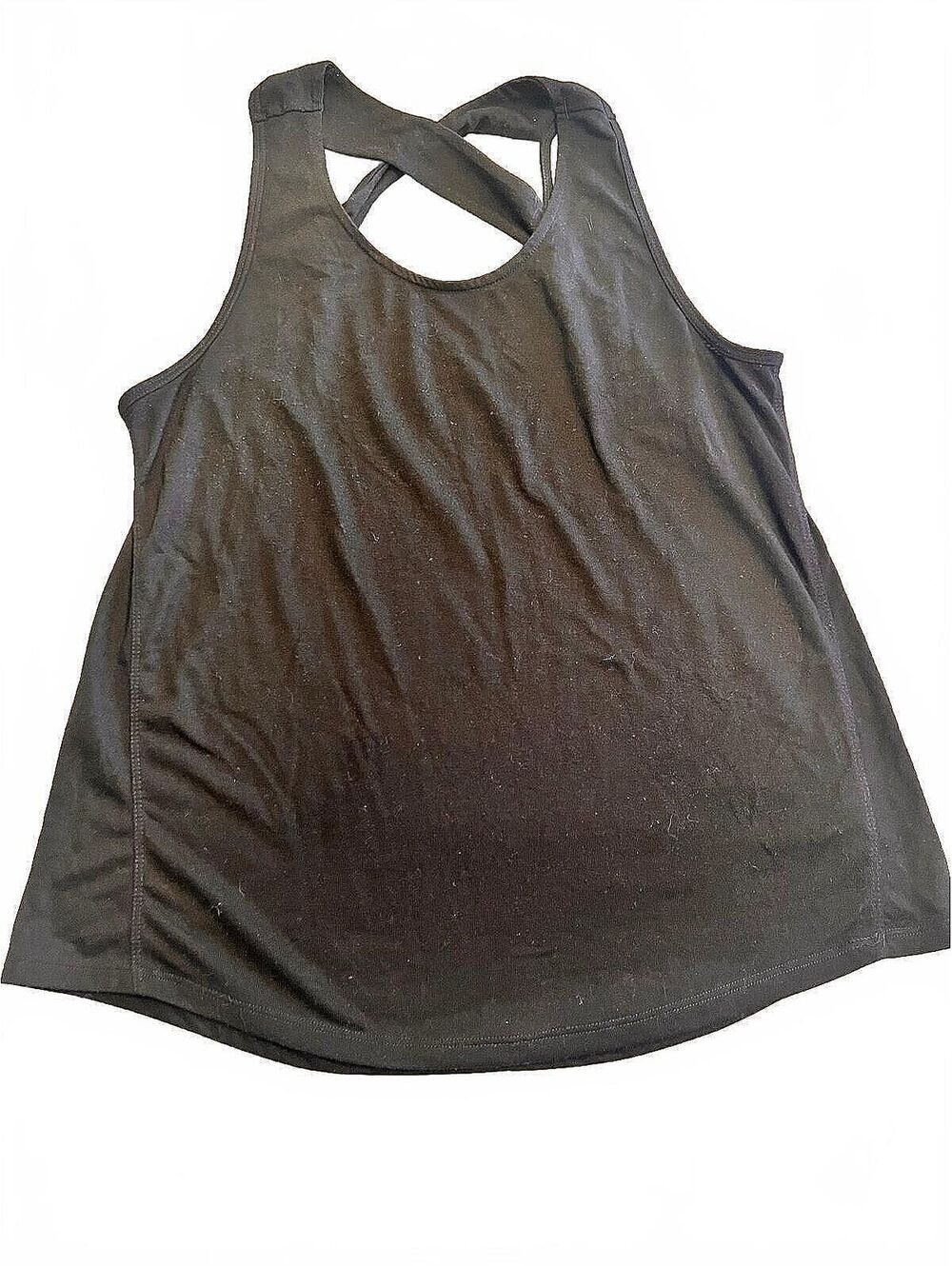 RBX Women's Black Racerback Tank Top Size L/G